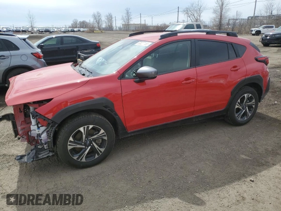 2024 Subaru Crosstrek Premium с VIN JF2GUADC2R8885265, выставлен на аукционе Copart как лот 53027155 с пробегом 10 192 миль миль и Списание • Salvage title. История ставок и продаж доступна на DreamBid. Изображение 1.