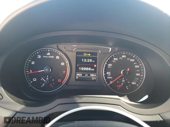 2018 Audi Q3 Premium Plus with VIN WA1HCCFSXJR030201, listed as a Copart auction lot 45162565 with 89,933 mi miles and Salvage title. Bid and sale history available at DreamBid. Image 9.