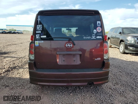 2006 Scion xB z VIN JTLKT334764119377, wystawiony jako Copart lot #58266375 z przebiegiem 152 790 mil mil oraz Szkoda całkowita • Salvage title. Historia ofert i sprzedaży dostępna na DreamBid. Obrazek 6.