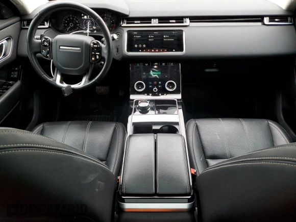 2019 Land Rover Range Rover Velar S with VIN SALYB2FVXKA221154, listed as a Copart auction lot 42615465 with 56,435 mi miles and Salvage title. Bid and sale history available at DreamBid. Image 8.