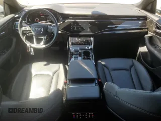 2023 Audi Q8 Premium Plus with VIN WA1EVBF12PD007113, listed as a Copart auction lot 67787744 with 20,482 mi miles and Salvage title. Bid and sale history available at DreamBid. Image 8.