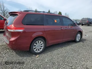 2011 Toyota Sienna XLE z VIN 5TDDK3DC5BS007897, wystawiony jako Copart lot #51503415 z przebiegiem 151 158 mil mil oraz Szkoda całkowita • Salvage title. Historia ofert i sprzedaży dostępna na DreamBid. Obrazek 3.