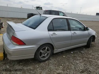2003 Mitsubishi Lancer OZ-Rally with VIN JA3AJ86E93U602975, listed as a Copart auction lot 71230024 with 0 mi miles and Salvage Title. Bid and sale history available at carsss.com. Image 3.