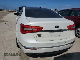 2014 Kia Cadenza Premium with VIN KNALN4D72E5167044, listed as a Copart auction lot 76995534 with 0 mi miles and Non Repairable. Bid and sale history available at carsss.com. Image 6.