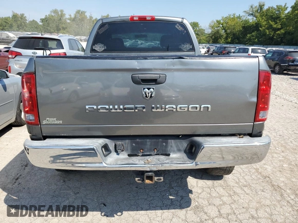 2005 Dodge 2500 SLT with VIN 3D7KS28D35G902298, listed as a Copart auction lot 46449835 with 260,051 mi miles and Non Repairable. Bid and sale history available at DreamBid. Image 6.