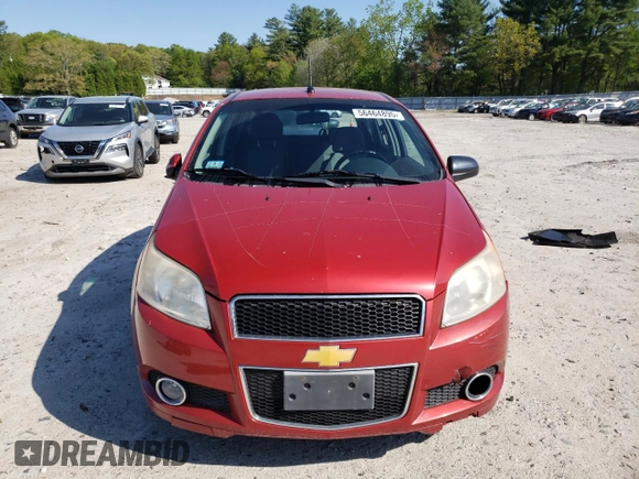 2009 Chevrolet Aveo 2LT z VIN KL1TG66E99B662070, wystawiony jako Copart lot #56464895 z przebiegiem 119 694 mil mil oraz Czysty tytuł • Clean title. Historia ofert i sprzedaży dostępna na DreamBid. Obrazek 5.