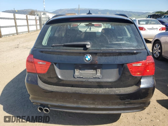 2011 BMW 3 Series 328i with VIN WBAUT9C59BA191965, listed as a Copart auction lot 46894005 with 125,397 mi miles and Salvage title. Bid and sale history available at DreamBid. Image 6.