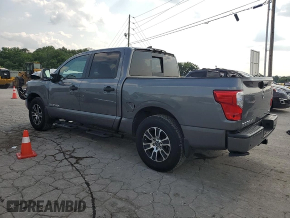 2024 Nissan Titan SV with VIN 1N6AA1EF5RN116182, listed as a Copart auction lot 59593725 with 14,201 mi miles and Salvage title. Bid and sale history available at DreamBid. Image 2.
