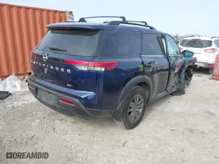 2024 Nissan Pathfinder SV with VIN 5N1DR3BA3RC201851, listed as a IAAI auction lot 41364260 with 17,282 mi miles. Bid and sale history available at carsss.com. Image 4.