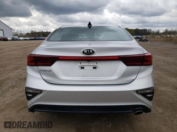 2019 Kia Forte LXS with VIN 3KPF24AD1KE058609, listed as a Copart auction lot 53287705 with 100,024 mi miles and Salvage Title. Bid and sale history available at carsss.com. Image 6.
