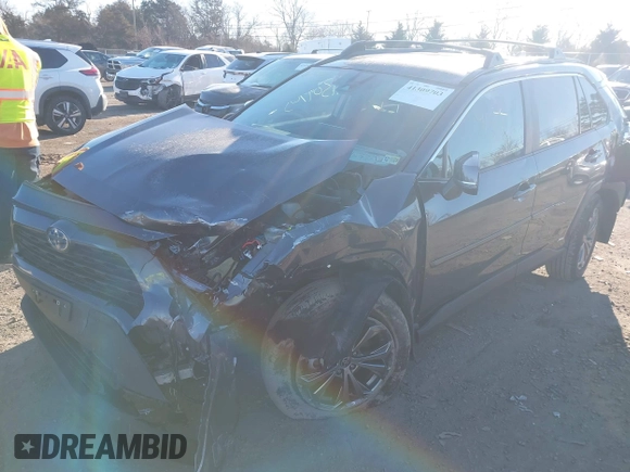2024 Toyota RAV4 Hybrid XLE Premium with VIN 4T3B6RFV4RU146232, listed as a IAAI auction lot 41309703 with 15,082 mi miles. Bid and sale history available at carsss.com. Image 17.