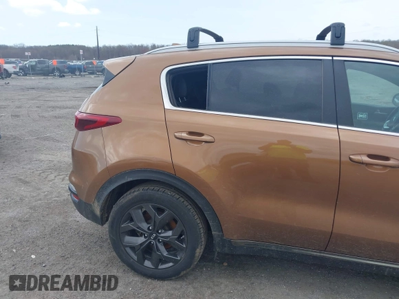 2020 Kia Sportage S with VIN KNDP6CAC0L7661515, listed as a IAAI auction lot 41897308 with 51,991 mi miles. Bid and sale history available at carsss.com. Image 6.