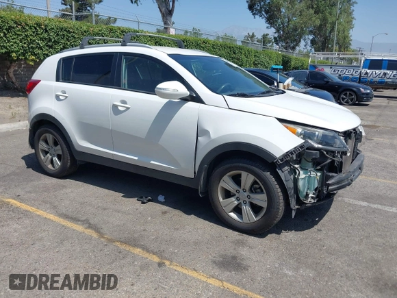 2013 Kia Sportage LX with VIN KNDPB3A23D7514304, listed as a IAAI auction lot 42544397 with 82,456 mi miles and . Bid and sale history available at DreamBid. Image 1.