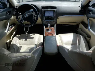 2012 Lexus IS 350 with VIN JTHBE5C28C5028963, listed as a Copart auction lot 62705175 with 153,578 mi miles and Salvage title. Bid and sale history available at DreamBid. Image 8.