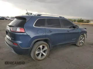 2020 Jeep Cherokee Limited with VIN 1C4PJLDB6LD653714, listed as a Copart auction lot 55351075 with 143,121 mi miles and Salvage title. Bid and sale history available at DreamBid. Image 3.