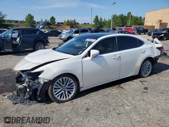 2017 Lexus ES 350 with VIN 58ABK1GG4HU057385, listed as a Copart auction lot 62666495 with 52,271 mi miles and Salvage title. Bid and sale history available at DreamBid. Image 1.