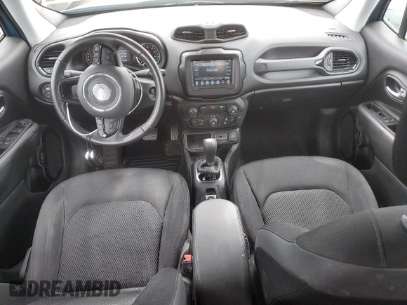 2019 Jeep Renegade Altitude z VIN ZACNJABB3KPK36000, wystawiony jako Copart lot #53492985 z przebiegiem 52 586 mil mil oraz Szkoda całkowita • Salvage title. Historia ofert i sprzedaży dostępna na DreamBid. Obrazek 8.