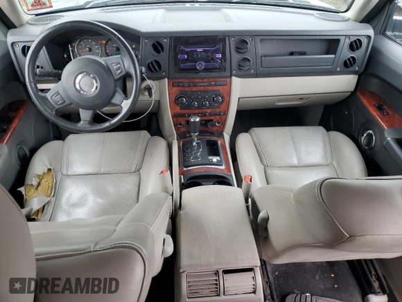 2006 Jeep Commander Limited с VIN 1J8HG58N26C138828, выставлен на аукционе Copart как лот 44783165 с пробегом 257 054 миль миль и Списание • Salvage title. История ставок и продаж доступна на DreamBid. Изображение 8.