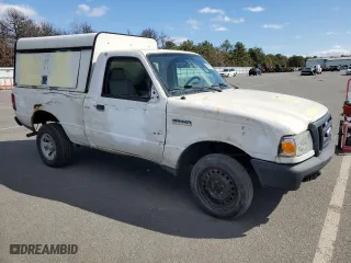 2008 Ford Ranger XL with VIN 1FTYR10D08PB18327, listed as a Copart auction lot 52145775 with 121,420 mi miles and Non Repairable. Bid and sale history available at carsss.com. Image 4.