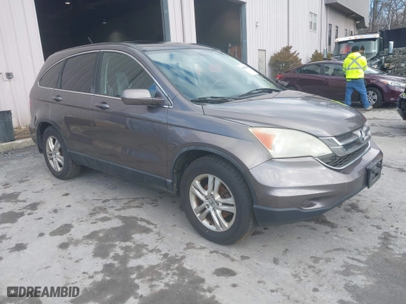 2010 Honda CR-V EX-L with VIN 5J6RE4H76AL077337, listed as a IAAI auction lot 41208765 with 217,897 mi miles. Bid and sale history available at carsss.com. Image 1.