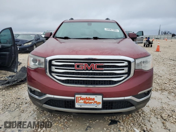 2017 GMC Acadia SLT with VIN 1GKKNMLA1HZ220734, listed as a Copart auction lot 44987905 with 104,611 mi miles and Salvage Title. Bid and sale history available at carsss.com. Image 5.