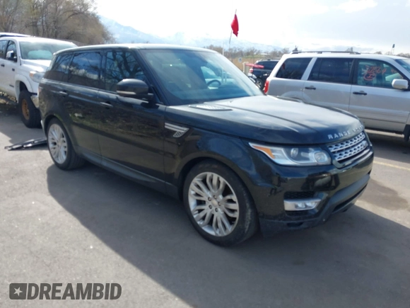 2014 Land Rover Range Rover Sport HSE with VIN SALWR2WF9EA331998, listed as a IAAI auction lot 41932424 with 123,741 mi miles. Bid and sale history available at carsss.com. Image 1.