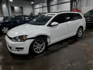 2016 Volkswagen Golf SportWagen TSI S with VIN 3VWC17AU2GM516997, listed as a Copart auction lot 72025333 with 66,515 mi miles. Bid and sale history available at carsss.com. Image 1.