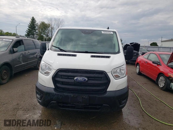 2020 Ford Transit Cargo with VIN 1FTYE1Y87LKA06133, listed as a Copart auction lot 70294424 with 81,602 mi miles and Salvage Title. Bid and sale history available at DreamBid. Image 5.