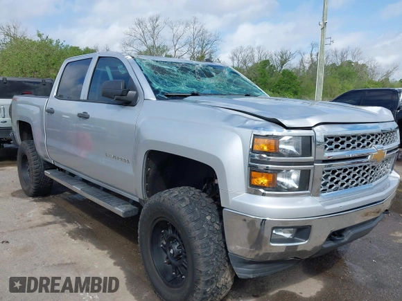 2014 Chevrolet Silverado 1500 LT with VIN 3GCUKREC3EG456385, listed as a IAAI auction lot 41931312 with 62,616 mi miles and . Bid and sale history available at DreamBid. Image 1.