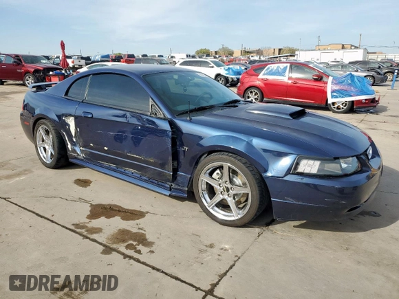 2001 Ford Mustang GT Deluxe z VIN 1FAFP42X41F139883, wystawiony jako Copart lot #50243745 z przebiegiem 142 545 mil mil oraz Szkoda całkowita • Salvage title. Historia ofert i sprzedaży dostępna na DreamBid. Obrazek 4.