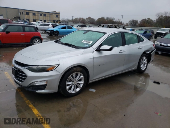 2022 Chevrolet Malibu LT with VIN 1G1ZD5ST0NF158626, listed as a Copart auction lot 83363184 with 44,106 mi miles and Salvage Title. Bid and sale history available at DreamBid. Image 1.