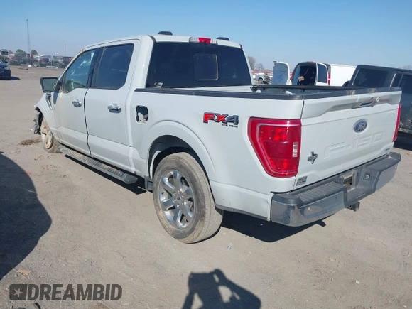 2023 Ford F-150 XL with VIN 1FTFW1E89PFA48133, listed as a IAAI auction lot 41638555 with 35,894 mi miles. Bid and sale history available at carsss.com. Image 3.