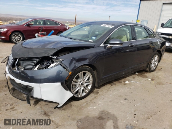 2014 Lincoln MKZ with VIN 3LN6L2G94ER804483, listed as a Copart auction lot 44437635 with 167,796 mi miles and Salvage Title. Bid and sale history available at DreamBid. Image 1.