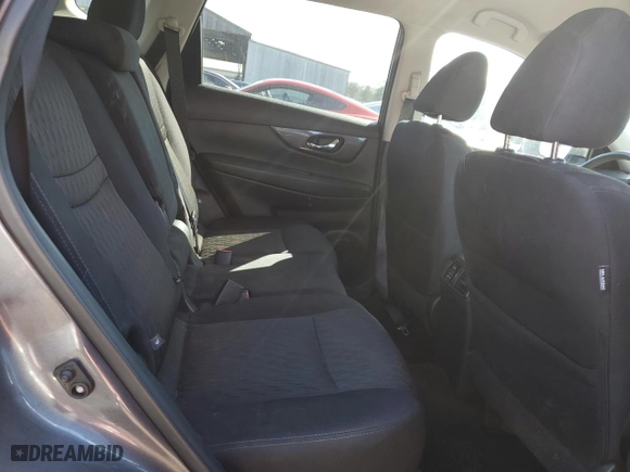 2017 Nissan Rogue SV with VIN 5N1AT2MT1HC881468, listed as a Copart auction lot 46773825 with 0 mi miles and Salvage Title. Bid and sale history available at carsss.com. Image 10.