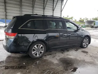 2015 Honda Odyssey Touring Elite с VIN 5FNRL5H91FB107793, выставлен на аукционе Copart как лот 59295355 с пробегом 91 910 миль миль и Списание • Salvage title. История ставок и продаж доступна на DreamBid. Изображение 3.