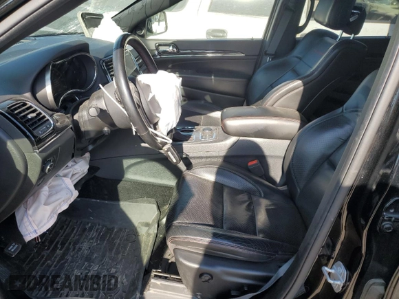 2019 Jeep Grand Cherokee Trailhawk with VIN 1C4RJFLG6KC838275, listed as a Copart auction lot 53002185 with 77,597 mi miles and Salvage title. Bid and sale history available at DreamBid. Image 7.