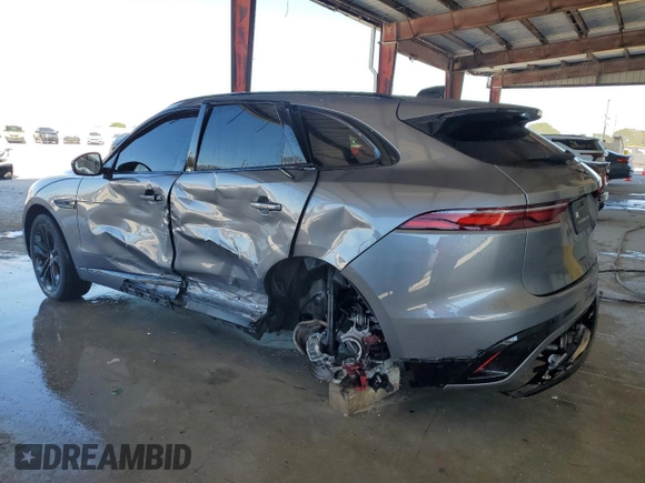 2024 Jaguar F-Pace R-Dynamic S with VIN SADCT2FU5RA738382, listed as a Copart auction lot 41953055 with 16,110 mi miles and Non Repairable. Bid and sale history available at DreamBid. Image 2.