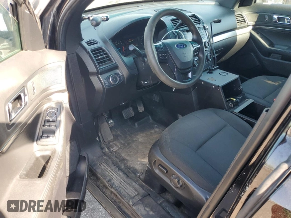 2017 Ford Police Interceptor Utility z VIN 1FM5K8AR0HGA89434, wystawiony jako Copart lot #54293765 z przebiegiem 142 813 mil mil oraz Szkody całkowita. Historia ofert i sprzedaży dostępna na DreamBid. Obrazek 8.