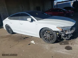 2019 Audi A7 Prestige with VIN WAUV2AF23KN083618, listed as a IAAI auction lot 41444338 with 51,977 mi miles. Bid and sale history available at carsss.com. Image 1.