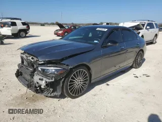 2023 Mercedes-Benz C 300 with VIN W1KAF4GB9PR108310, listed as a Copart auction lot 43850535 with Not Provided miles and Salvage Title. Bid and sale history available at carsss.com. Image 1.