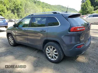 2016 Jeep Cherokee Limited z VIN 1C4PJMDB0GW172308, wystawiony jako Copart lot #62772855 z przebiegiem 146 834 mil mil oraz Czysty tytuł • Clean title. Historia ofert i sprzedaży dostępna na DreamBid. Obrazek 2.