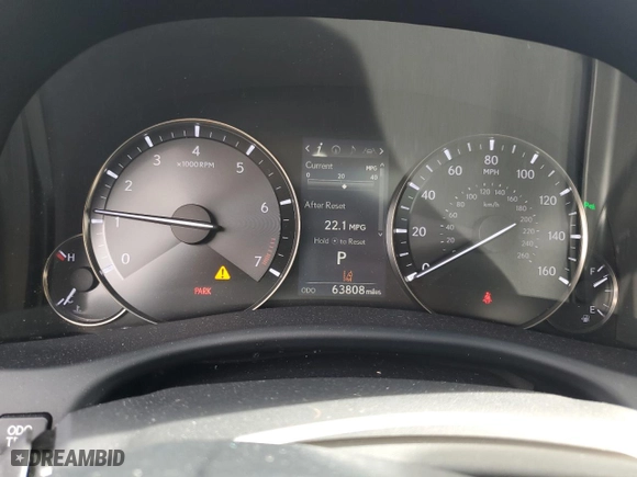 2018 Lexus GS with VIN JTHCZ1BL1JA007789, listed as a Copart auction lot 52161195 with 63,808 mi miles and Salvage Title. Bid and sale history available at carsss.com. Image 9.