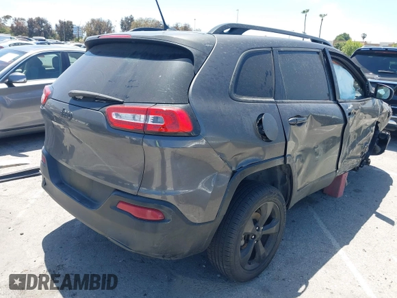 2018 Jeep Cherokee Latitude with VIN 1C4PJLCB8JD528079, listed as a IAAI auction lot 42261691 with 63,827 mi miles and . Bid and sale history available at DreamBid. Image 4.