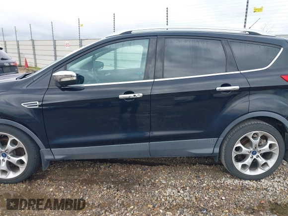 2016 Ford Escape Titanium with VIN 1FMCU0JX8GUA49619, listed as a IAAI auction lot 41743116 with 53,456 mi miles. Bid and sale history available at carsss.com. Image 14.
