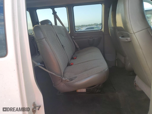 2017 Chevrolet Express Passenger LT with VIN 1GAZGPFG8H1255767, listed as a Copart auction lot 74813274 with 0 mi miles and Non Repairable. Bid and sale history available at carsss.com. Image 11.