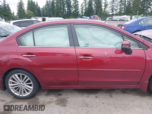 2015 Subaru Impreza Limited with VIN JF1GJAS60FH020848, listed as a IAAI auction lot 42416097 with 80,279 mi miles and . Bid and sale history available at DreamBid. Image 14.