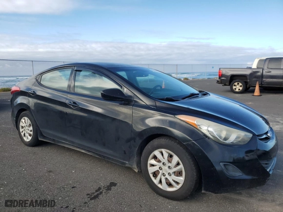 2013 Hyundai Elantra GLS PZEV with VIN 5NPDH4AE4DH244108, listed as a Copart auction lot 45699735 with 161,418 mi miles and Salvage Title. Bid and sale history available at carsss.com. Image 4.