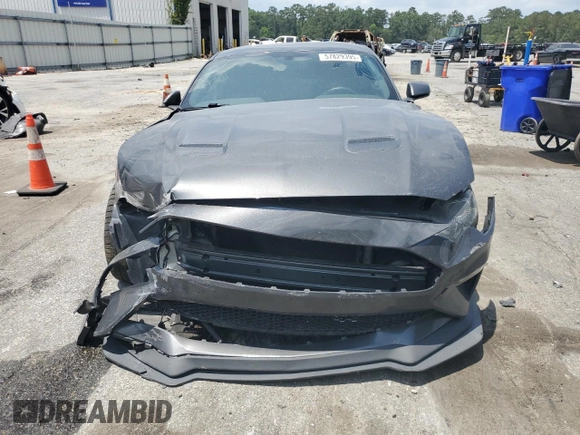 2019 Ford Mustang GT z VIN 1FA6P8CF4K5184455, wystawiony jako Copart lot #57829395 z przebiegiem 73 983 mil mil oraz Szkody całkowita. Historia ofert i sprzedaży dostępna na DreamBid. Obrazek 5.