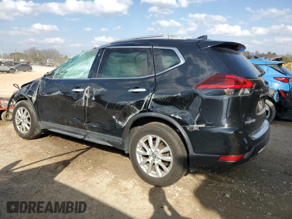 2019 Nissan Rogue SV with VIN KNMAT2MV4KP552365, listed as a Copart auction lot 48918195 with 70,767 mi miles and Salvage Title. Bid and sale history available at carsss.com. Image 2.