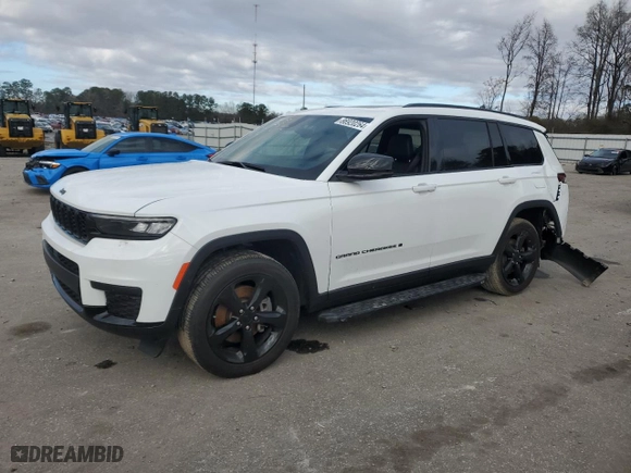 2023 Jeep Grand Cherokee L Altitude X with VIN 1C4RJKAGXP8900024, listed as a Copart auction lot 89332385 with 19,747 mi miles and Salvage Title. Bid and sale history available at carsss.com. Image 1.